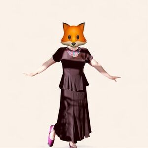 Vintage Carole Little Black Dress